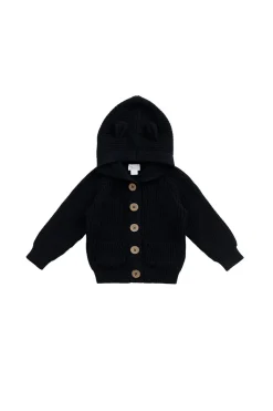 Humphrey Knitted Cardigan - Moonless night