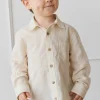Isaiah Shirt - Coastal Stripe Cloud
