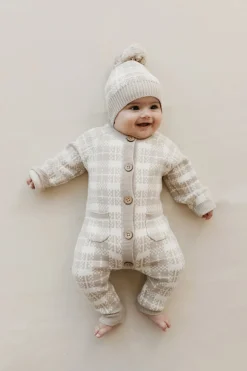 Jasper Hat - Marlo Check Jacquard