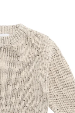 Johan Knit Jumper - Buff Fleck