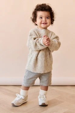 Johan Knit Jumper - Buff Fleck
