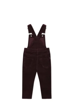 Jordie Cord Overall - Blackberry