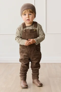 Jordie Cord Overall - Brownie