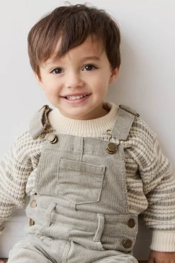 Jordie Cord Overall - Moss