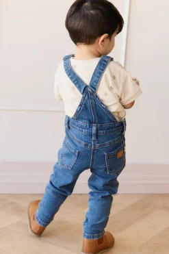Jordie Overall - Mid Wash Denim