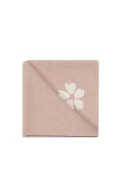 Juliette Blanket - Frankie Knit Rose