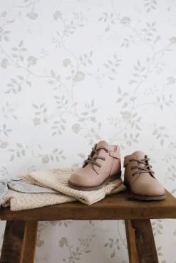 Leather Boot - Blush