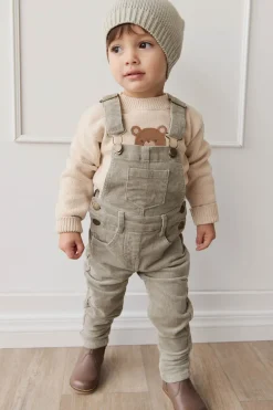 Leon Jumper - Oatmeal Marle Jacquard Bobbie Bear