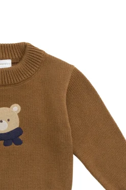 Leon Knit Jumper - Cosy Bobbie Autumn Bronze