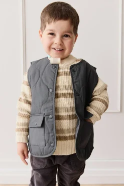 Leon Knit Jumper - Jacapo Stripe