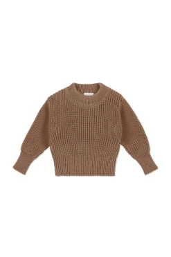 Leon Knit Jumper - Tiger Fleck