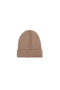 Leon Knitted Beanie - Pale Terracotta