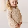 Livvy Cardigan - Light Oatmeal Marle