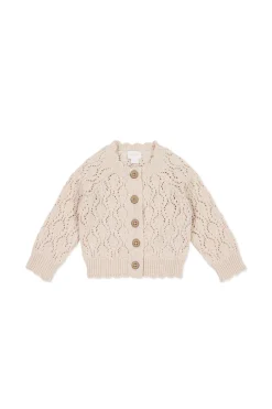 Livvy Cardigan - Light Oatmeal Marle