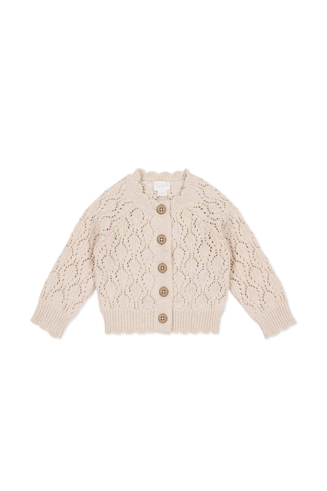 Livvy Cardigan - Light Oatmeal Marle