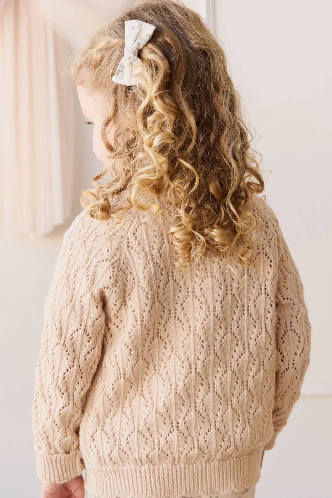 Livvy Cardigan - Light Oatmeal Marle