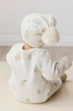 Marlow Onepiece - Jacquard Fresh Apple Tofu