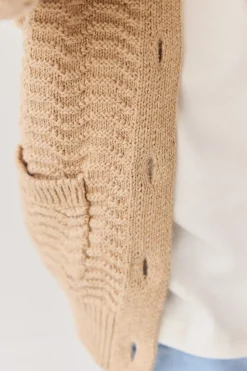 Maverick Cardigan - Toffee Marle
