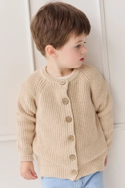 Max Cardigan - Oatmeal Marle