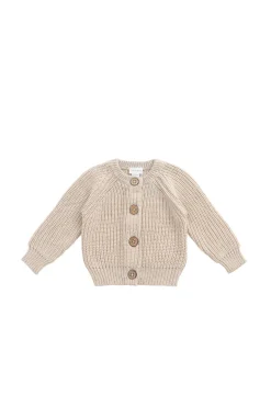 Max Cardigan - Oatmeal Marle