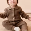 Milan Knitted Onepiece - Pecan