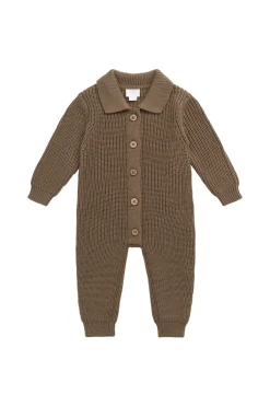 Milan Knitted Onepiece - Pecan