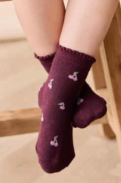 Mirabel Sock - Cherry Love Plum