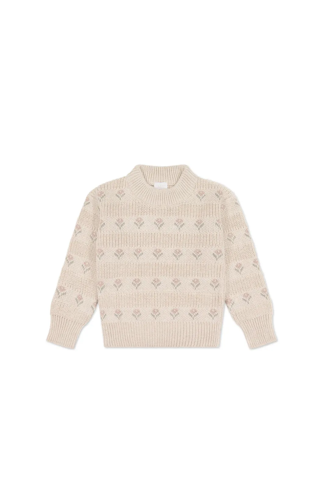 Miranda Jumper - Miranda Light Oatmeal Marle