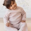 Morgan Jumper - Hushed Pink Marle