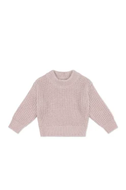 Morgan Jumper - Hushed Pink Marle
