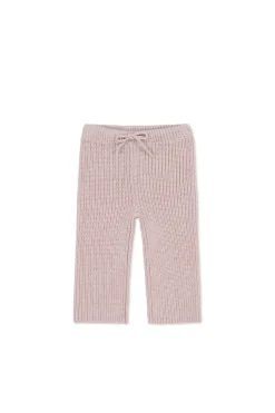 Morgan Pant - Hushed Pink Marle