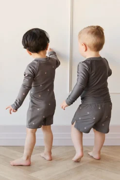 Noah Swim Short - Acorn Wolf