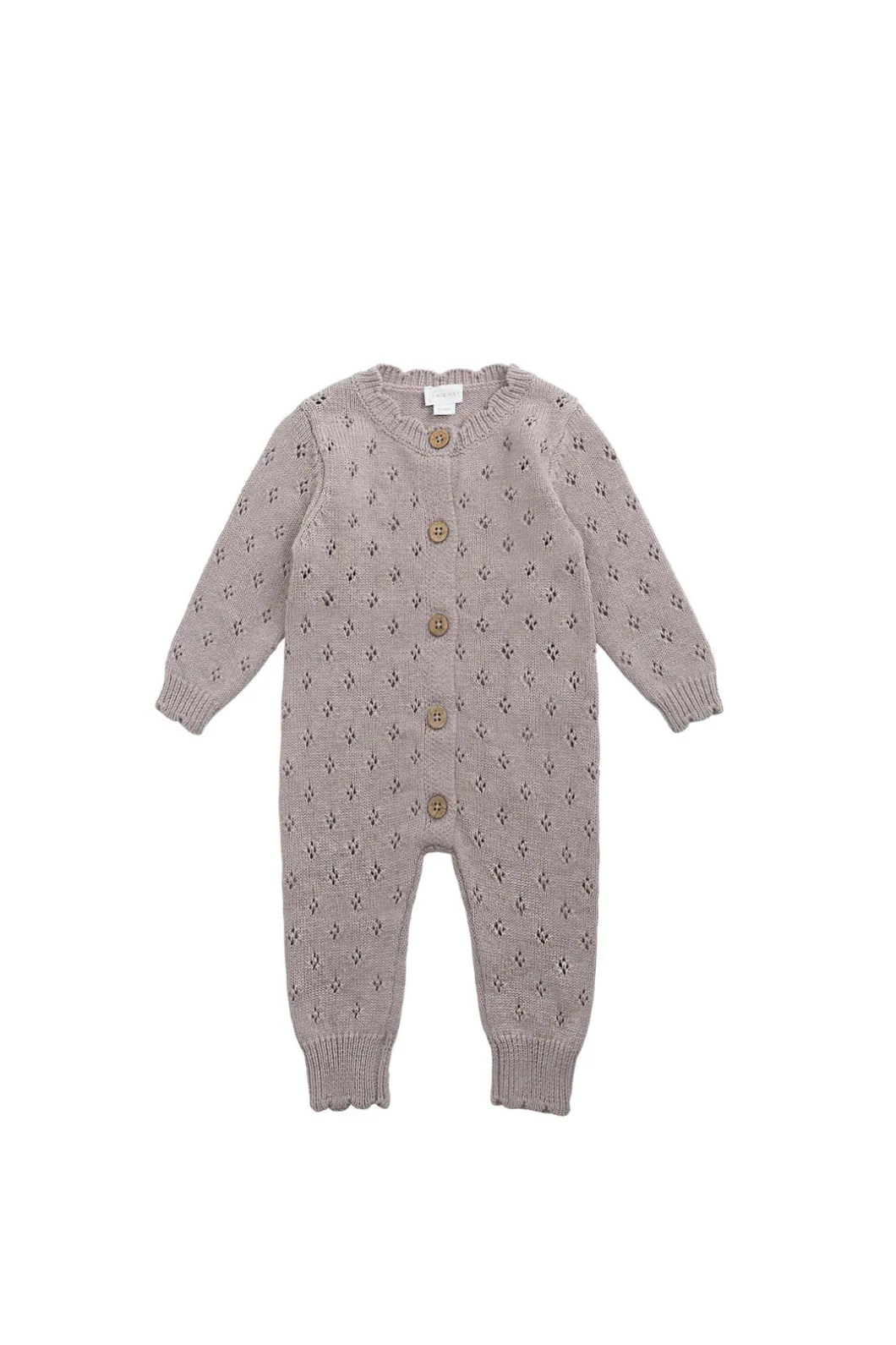 Nora Knitted Onepiece - Lavender Marle