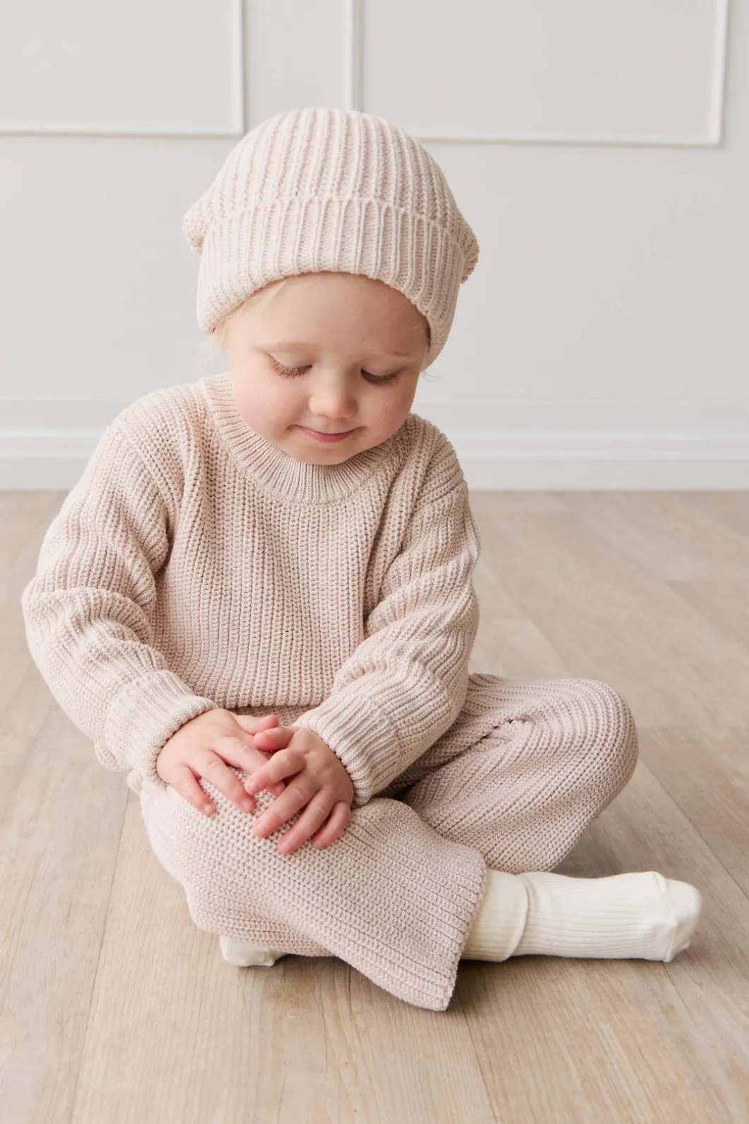 OG Morgan Knit Pant - Blushed Fleck