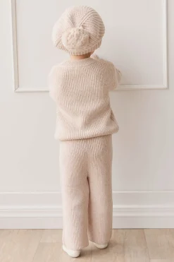 OG Morgan Knit Pant - Blushed Fleck