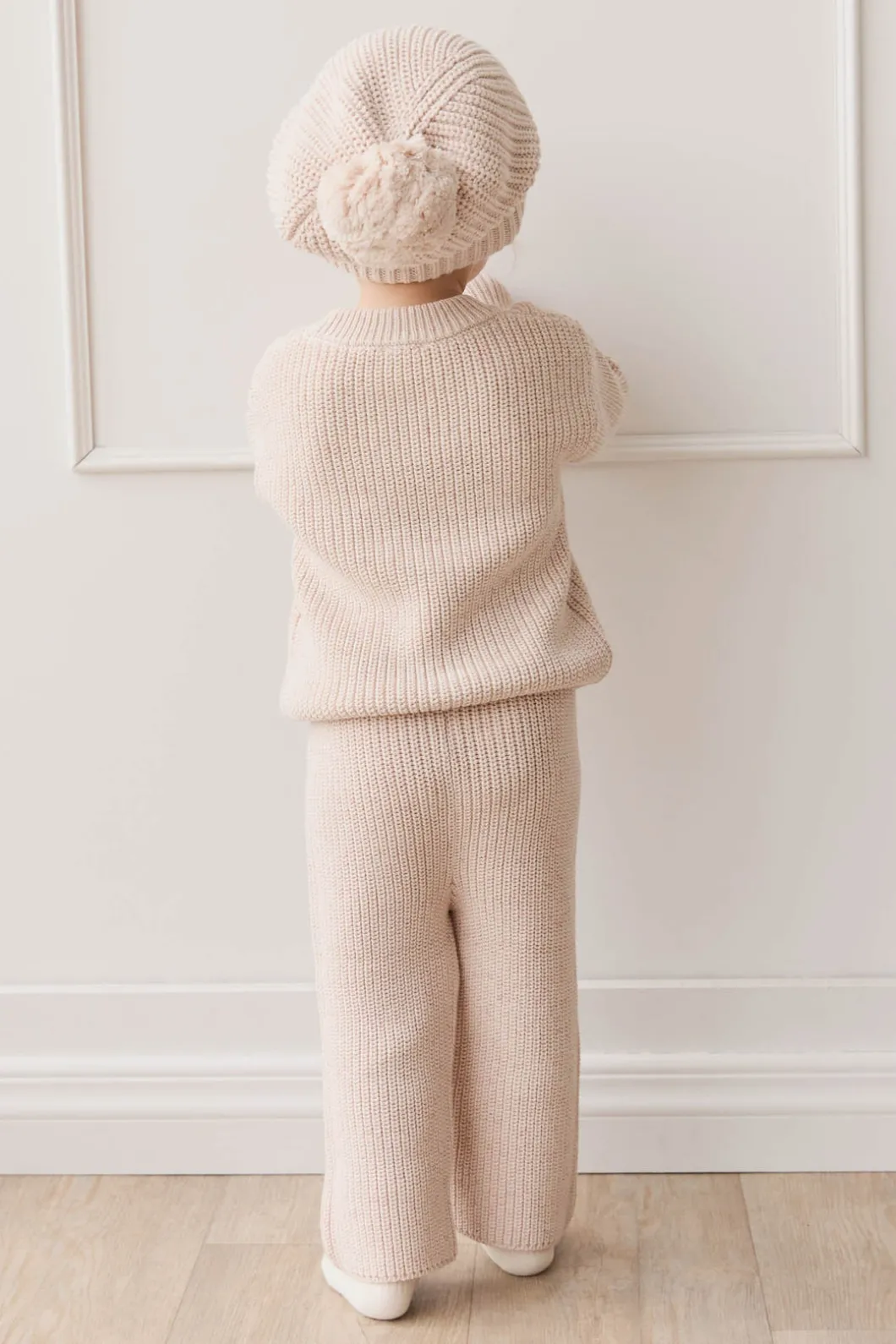 OG Morgan Knit Pant - Blushed Fleck