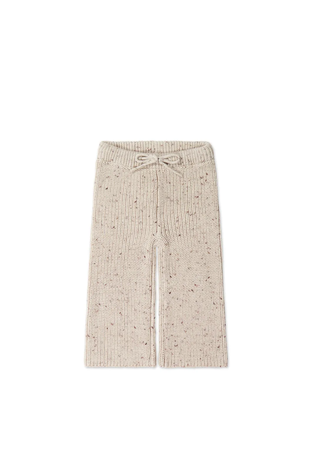 OG Morgan Knit Pant - Oatmeal Balm Wolf Fleck