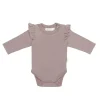 Organic Cotton Ana Bodysuit - Softest Mauve