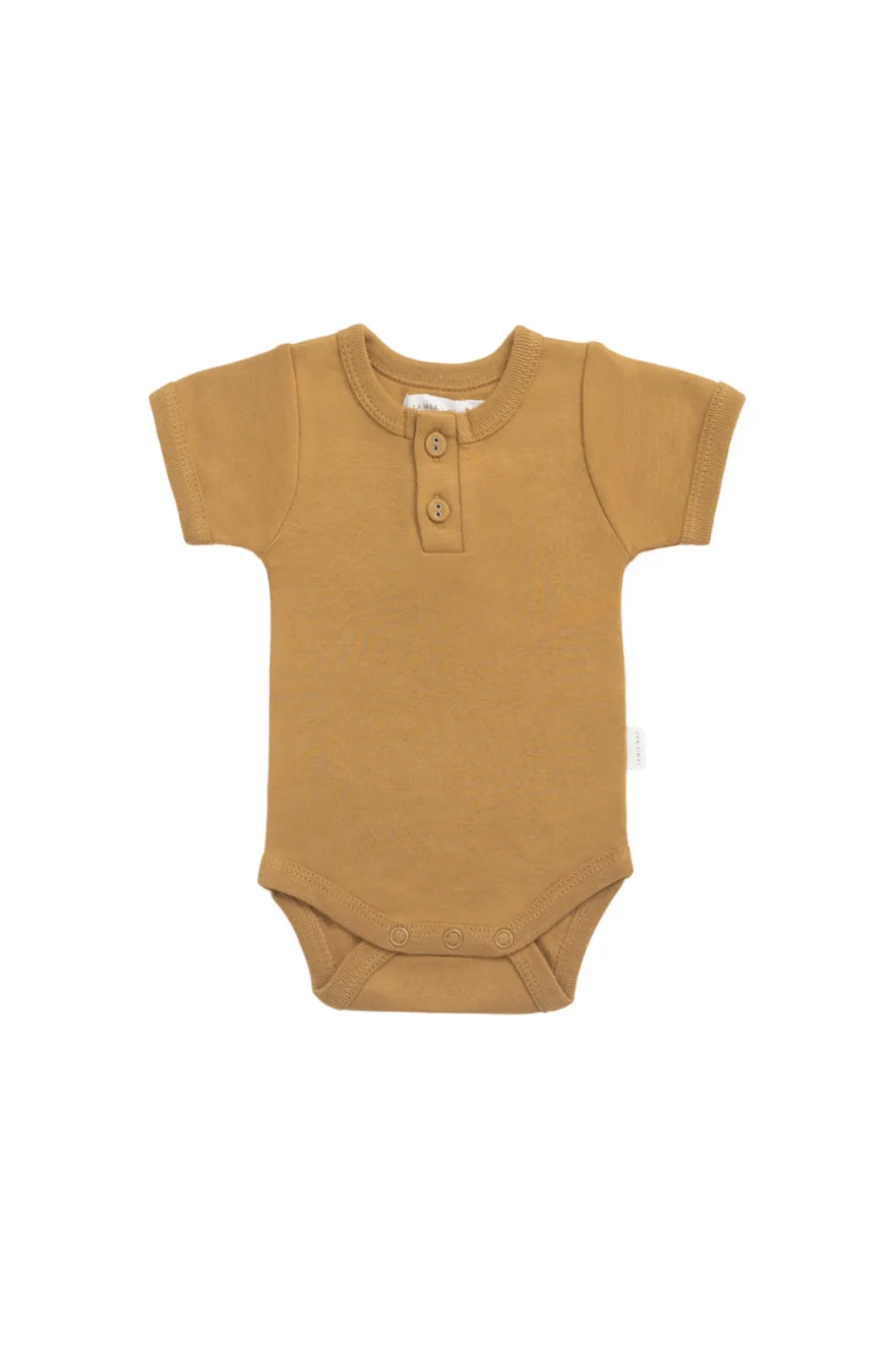 Organic Cotton Benny Tee Bodysuit - Golden