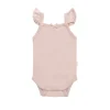 Organic Cotton Bettina Bodysuit - Shell Pink