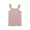 Organic Cotton Bettina Singlet - Powder Pink