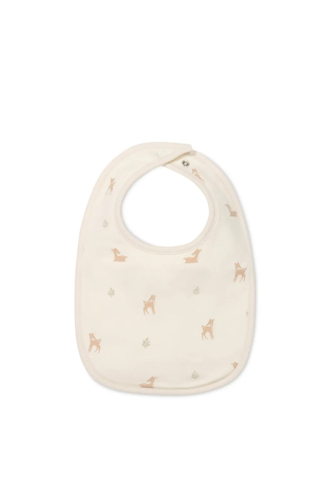 Organic Cotton Bib - Fable Deer Cloud