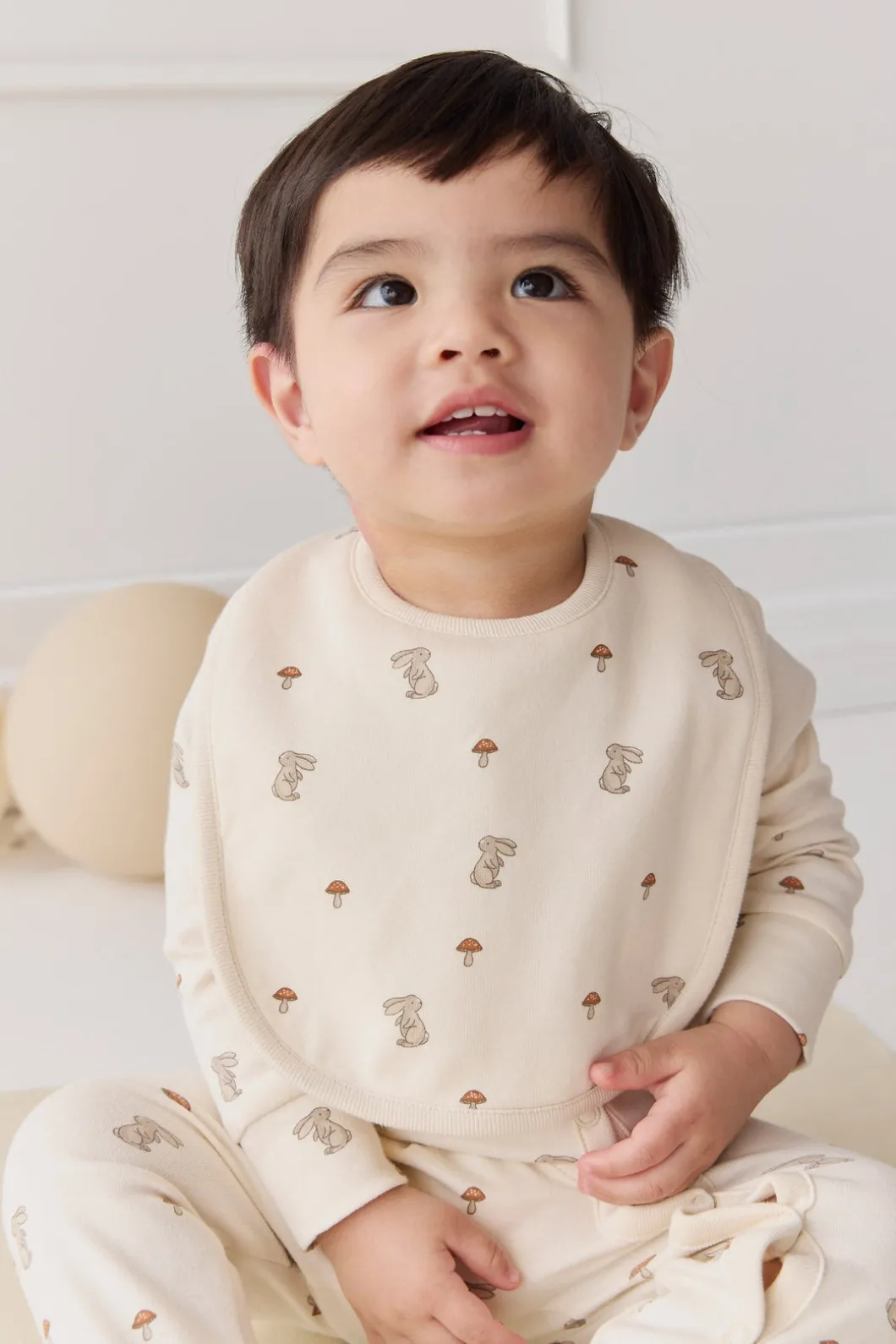 Organic Cotton Bib - Le Lapin