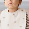 Organic Cotton Bib - Sasha Puppy Tofu
