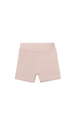Organic Cotton Bike Short - Shell Pink
