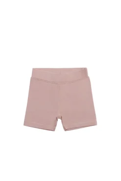 Organic Cotton Bike Short - Powder Pink
