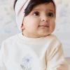 Organic Cotton Bobbie Sweatshirt - Parchment Lola