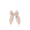 Organic Cotton Bow - Amber Rose
