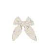 Organic Cotton Bow - Thelma Orchid