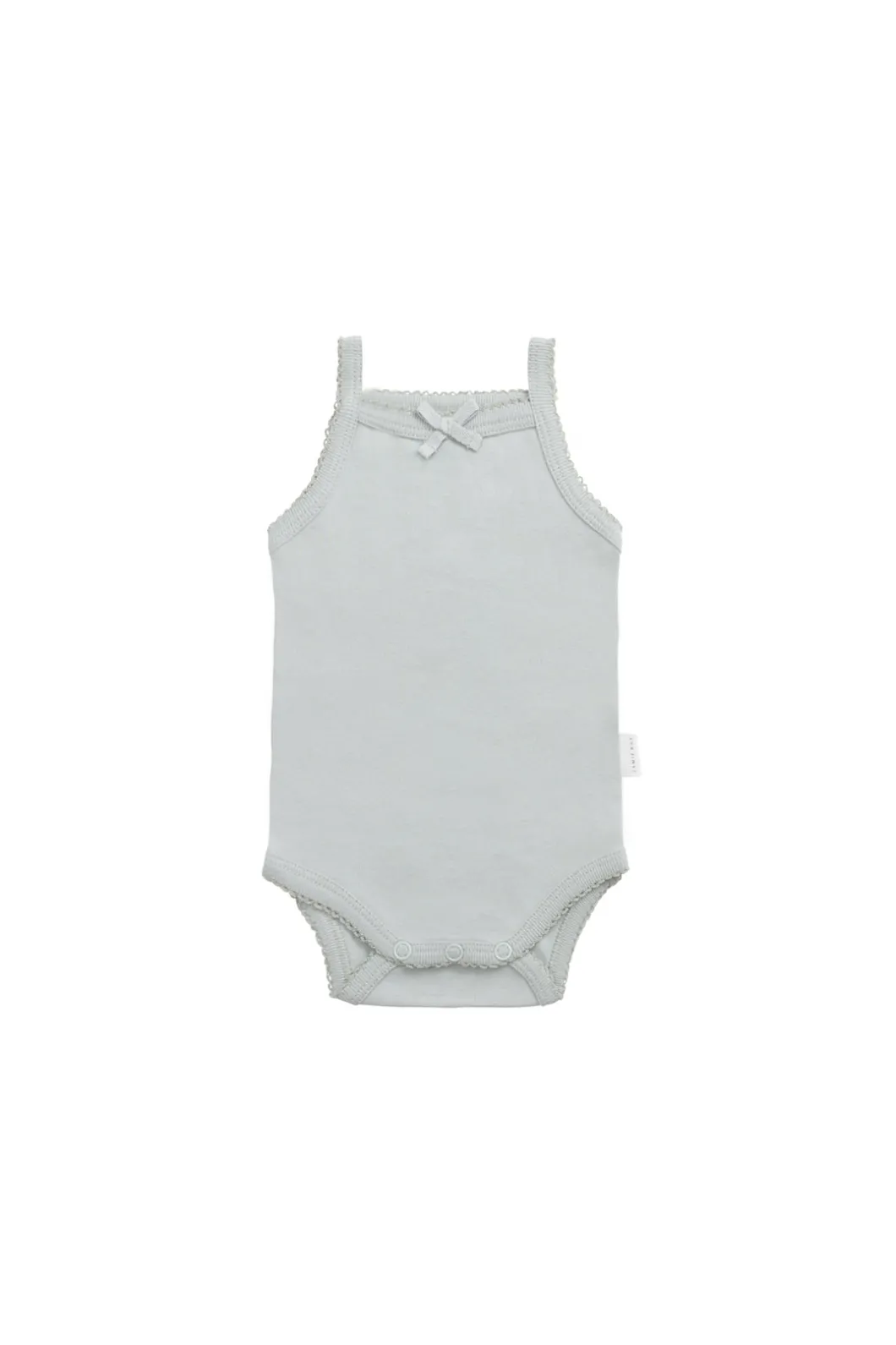 Organic Cotton Bridget Singlet Bodysuit - Mineral